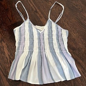 Lester’s tank top!! Super cute and fits well - stretchy and adjustable